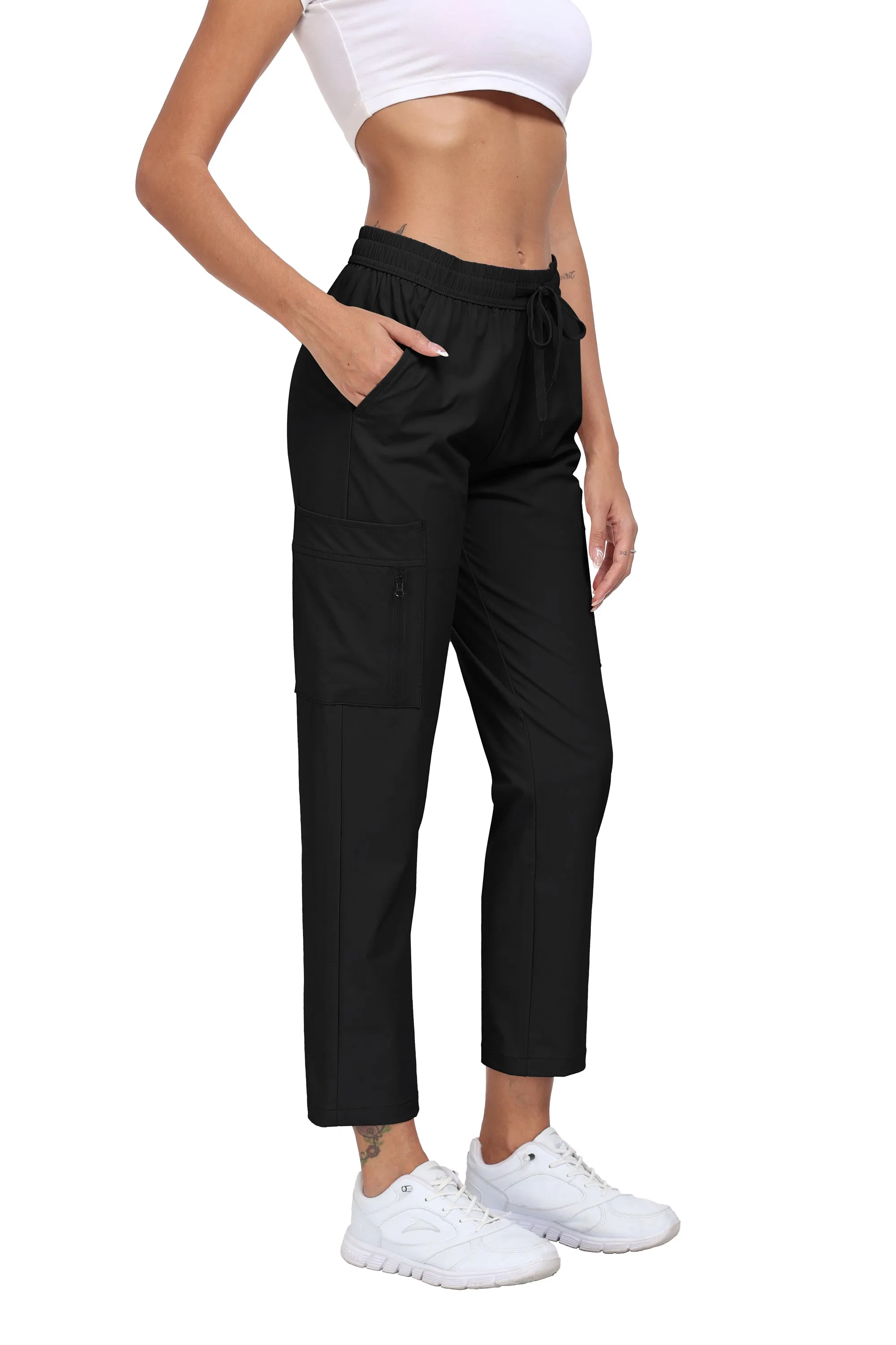 Women's lightweight breathable cargo pants