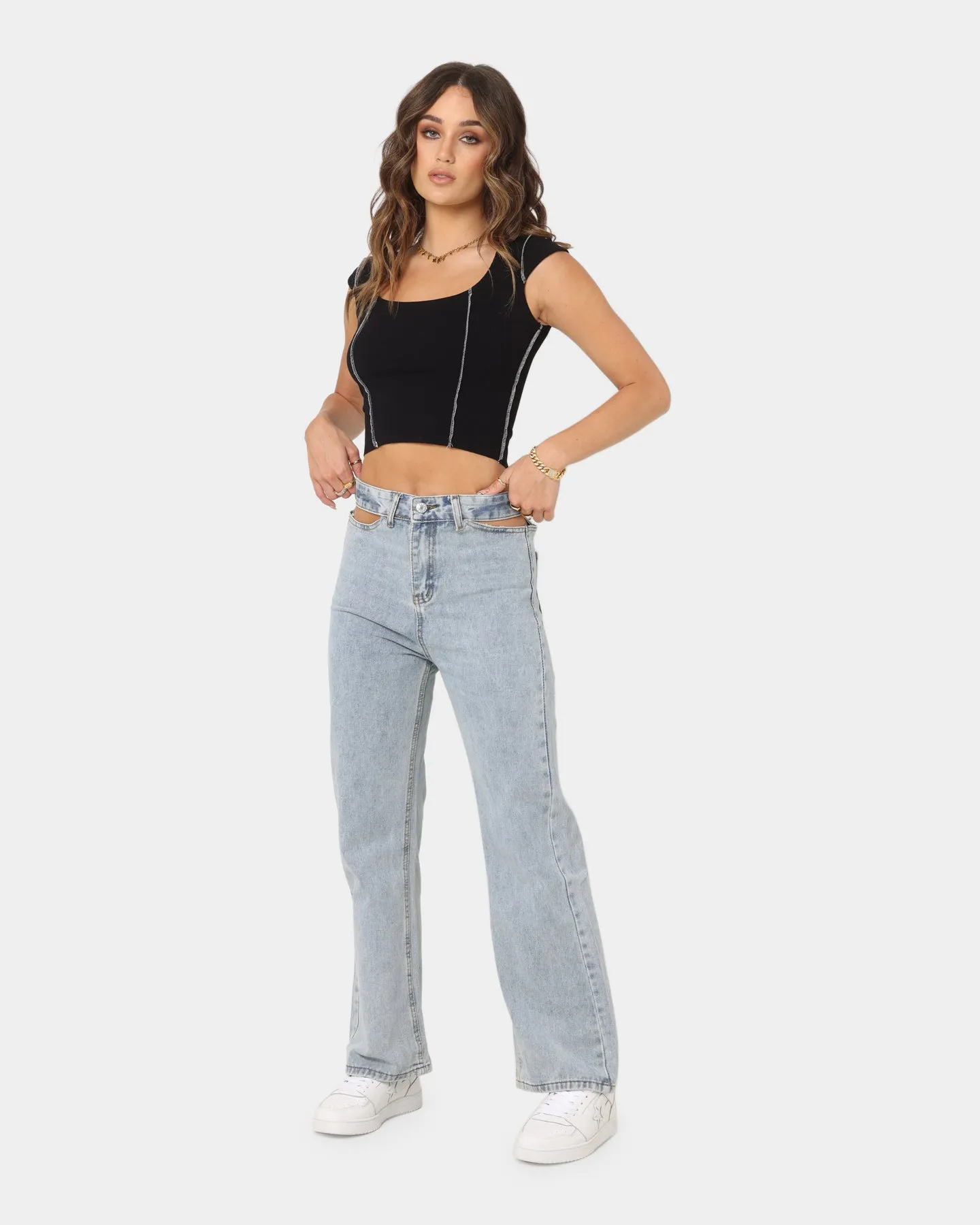 Women's Pia Cut Out Jeans
