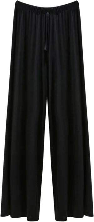 Women's Sleep Pants Summer Modal Lounge Home Wear Bottoms Pajama Pj Pant with Pocket Drawstring Slacks Trouser Clothes