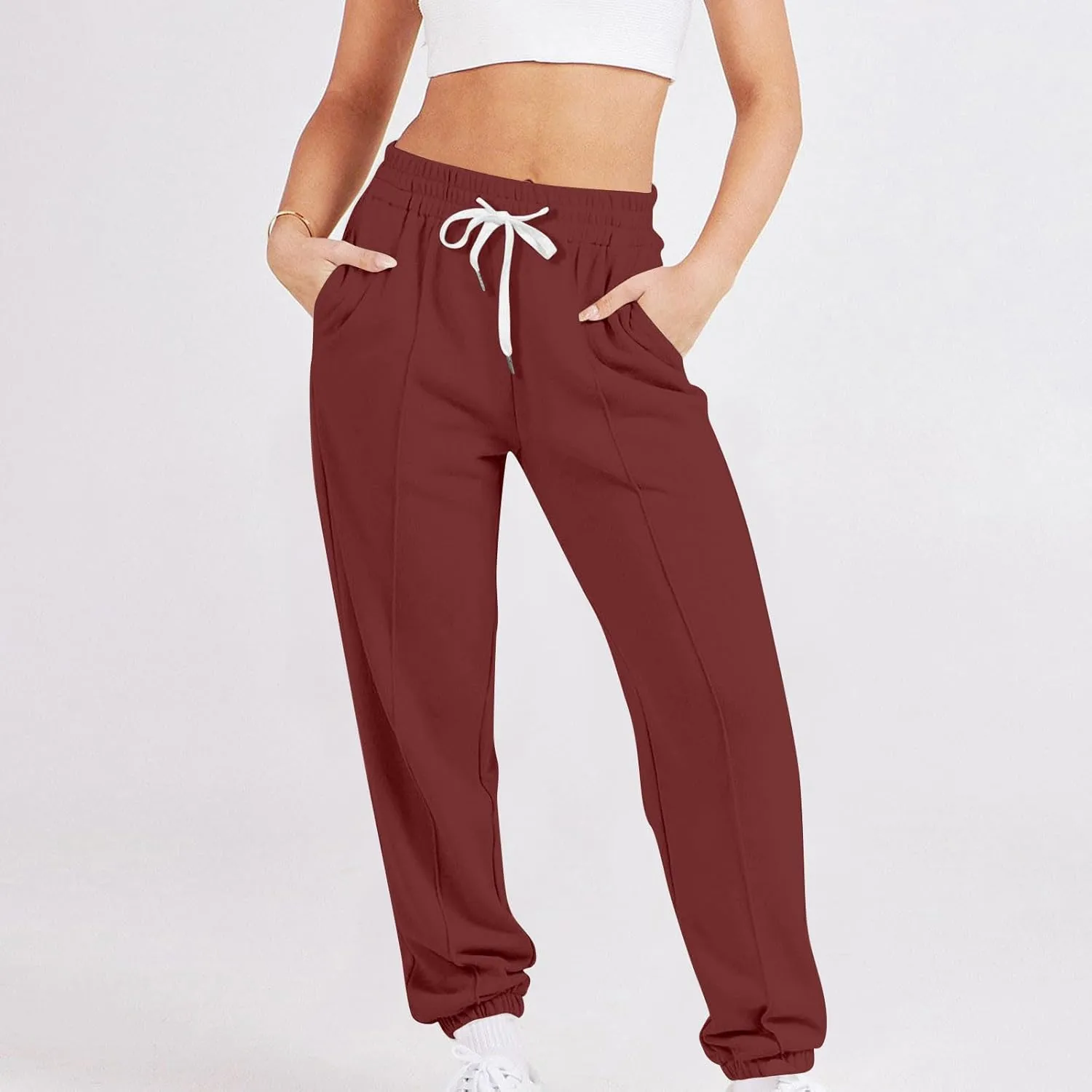 Womens Sports Pants Trousers Jogging Sweatpant Jogger Winter Warm Leggings Lightweight Cargo Pants for Outdoor Travel