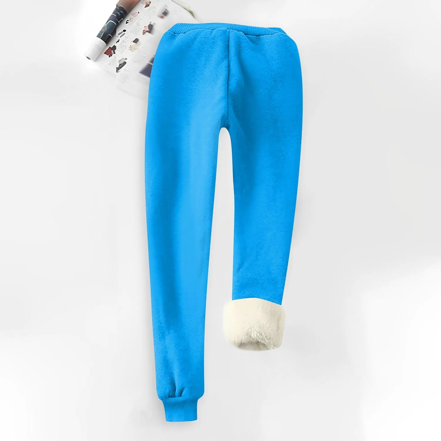 Women's Warm Sherpa Lined Athletic Sweatpants Jogger Fleece Pants