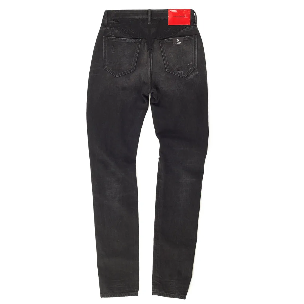 Womens Wings Slim Fit Jeans