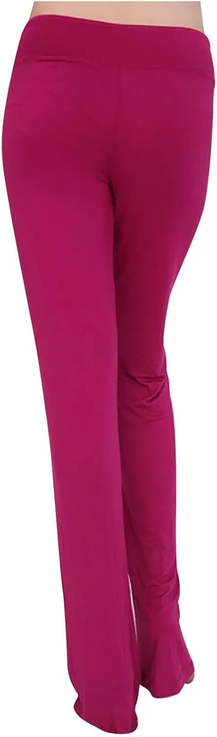 Womens Yoga Pants Sweatpants with Pockets Straight-Leg Wide Leg High Waisted Fashion Lounge Active Casual Sweatpants
