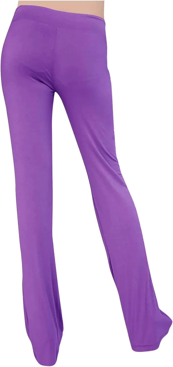 Womens Yoga Pants Sweatpants with Pockets Straight-Leg Wide Leg High Waisted Fashion Lounge Active Casual Sweatpants
