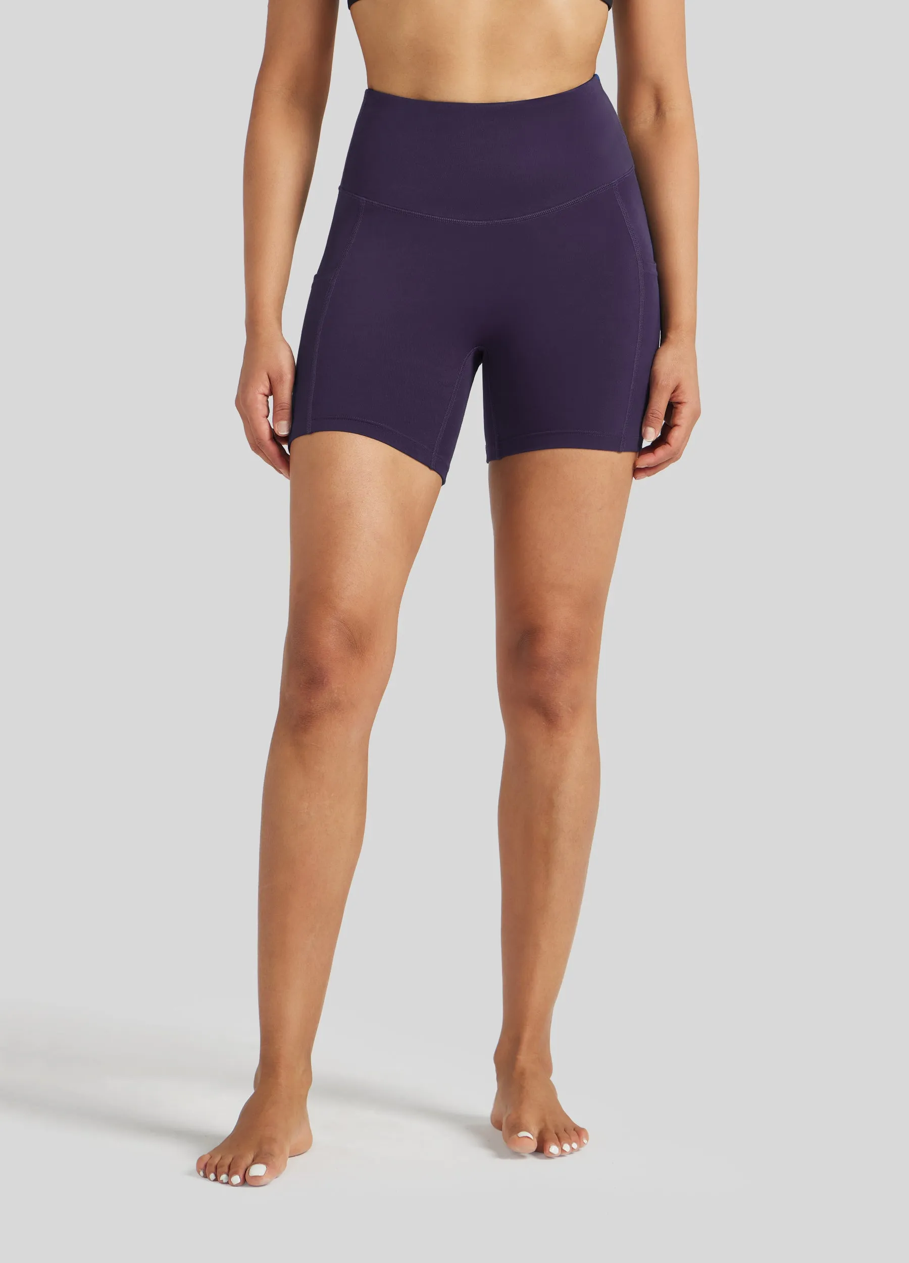 Women's Yoga Shorts with Pockets 5 Inch