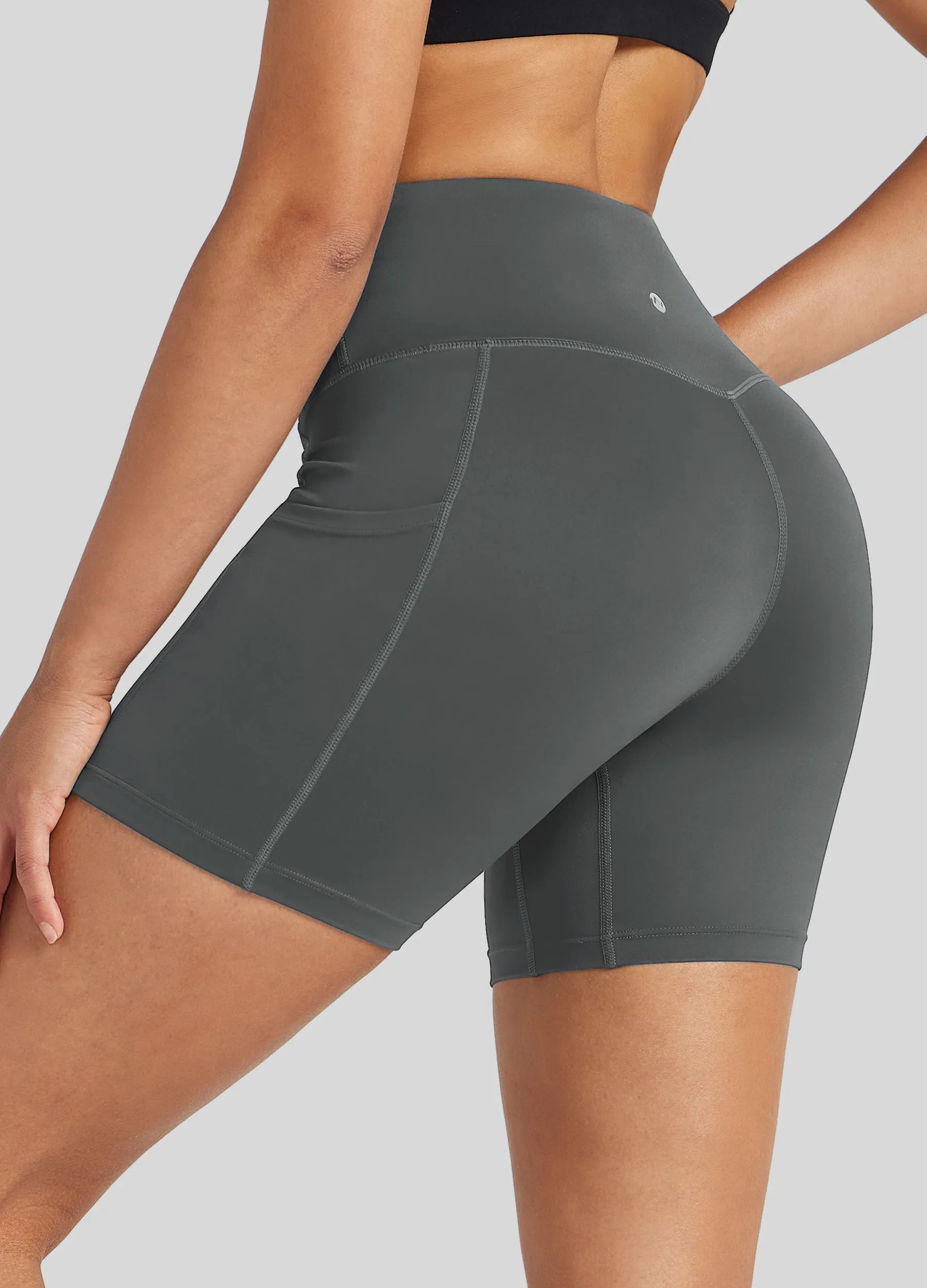 Women's Yoga Shorts with Pockets 5 Inch