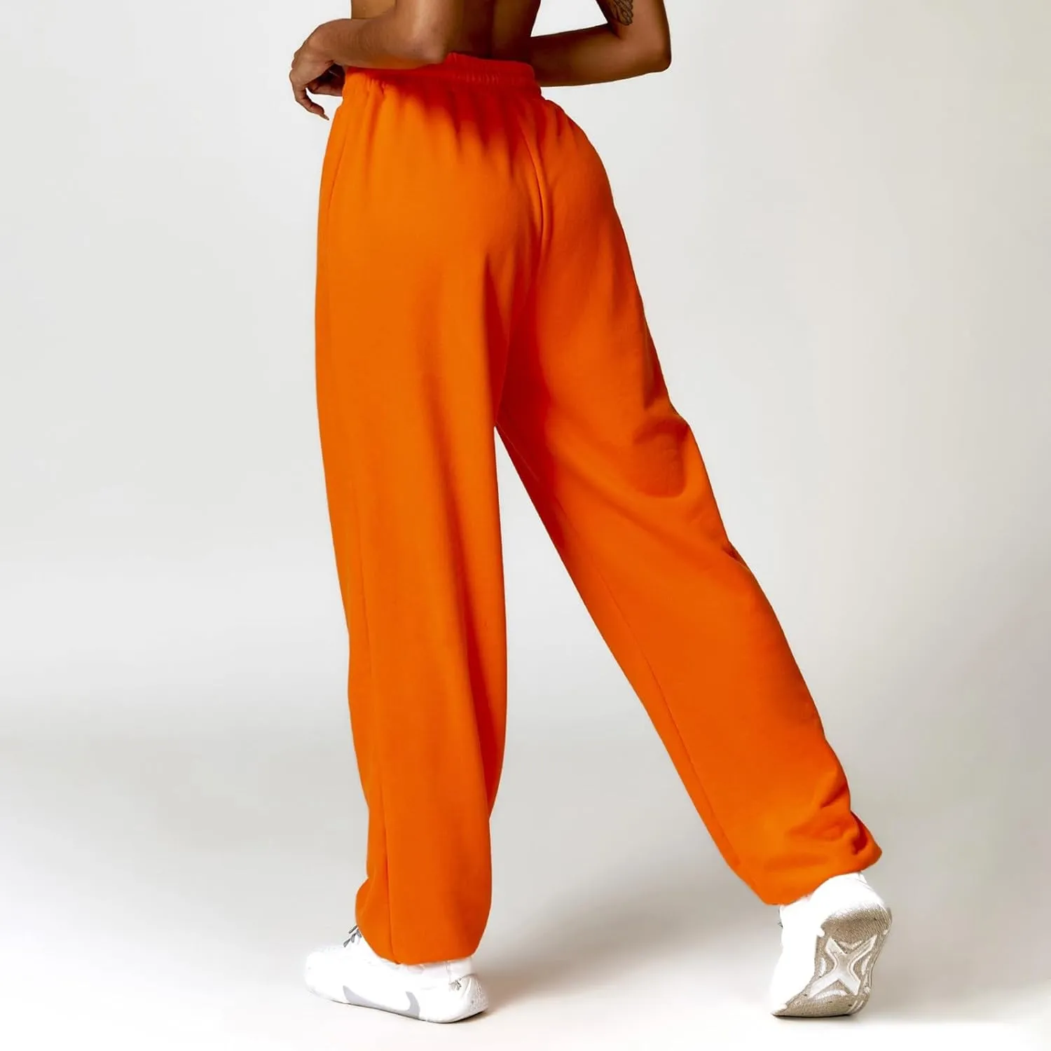 Womens Yoga Sweatpants Baggy Drawstring Lounge Pants Fall Winter Clothes with Pockets Workout Joggers Lounge Pants