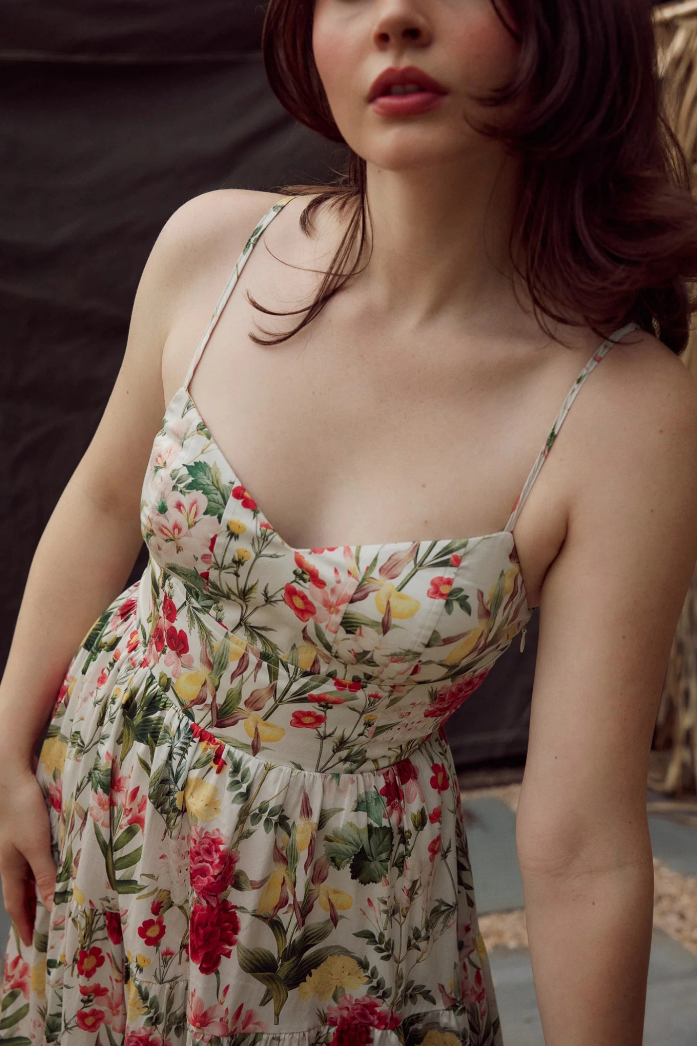 Comfortable Waist Design Fit JOLENE MAXI DRESS