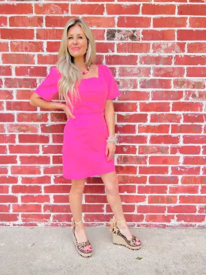 Woven Bodycon Denim Dress ~BLUSH!~