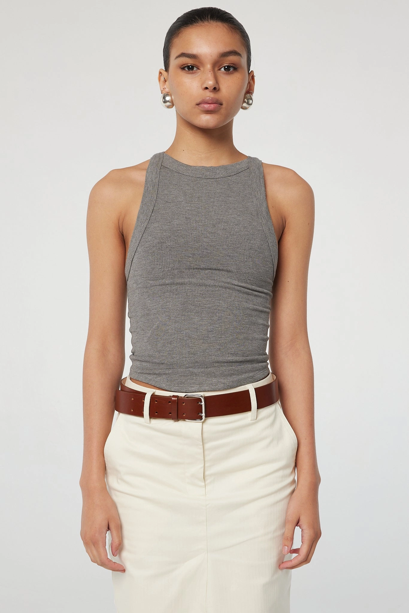 StretchableKnit XIMENO TANK TOP