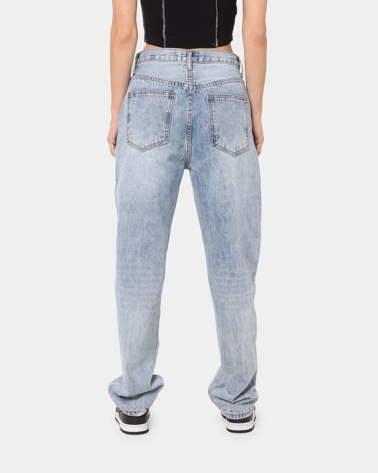 XXIII Women's Coco Asymmetric Jeans Light Blue
