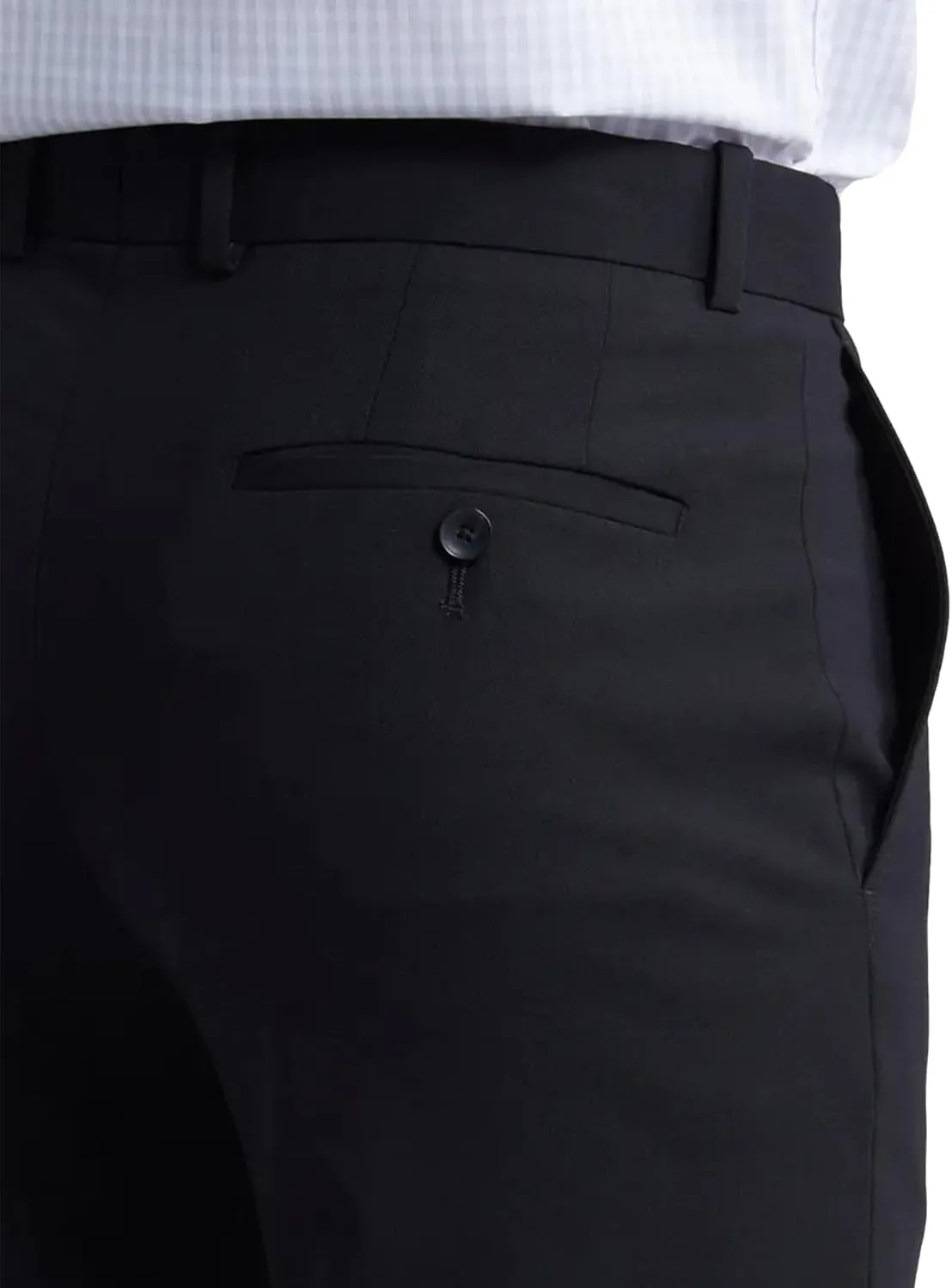 YUCENFU Men's Slim Fit 4-Way Stretch Pant Flat Front Flex Comfy Mens Business Casual Pants