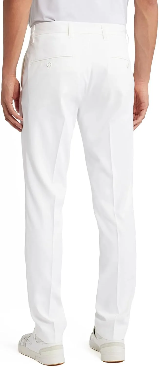 YUCENFU Men's Slim Fit 4-Way Stretch Pant Flat Front Flex Comfy Mens Business Casual Pants