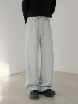 Zhou Drawstring Straight Leg Sweatpants