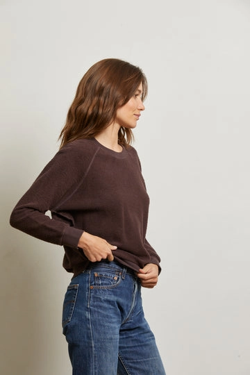 AllSeason Wearability Double Stitched Hem ZIGGY SHRUNKEN CREW