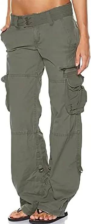 ZOCAVIA Womens Utility Work Pants-Plus Size Cargo Pants with Pockets Baggy Military Combat Pants Colored Jeans for Women 2024