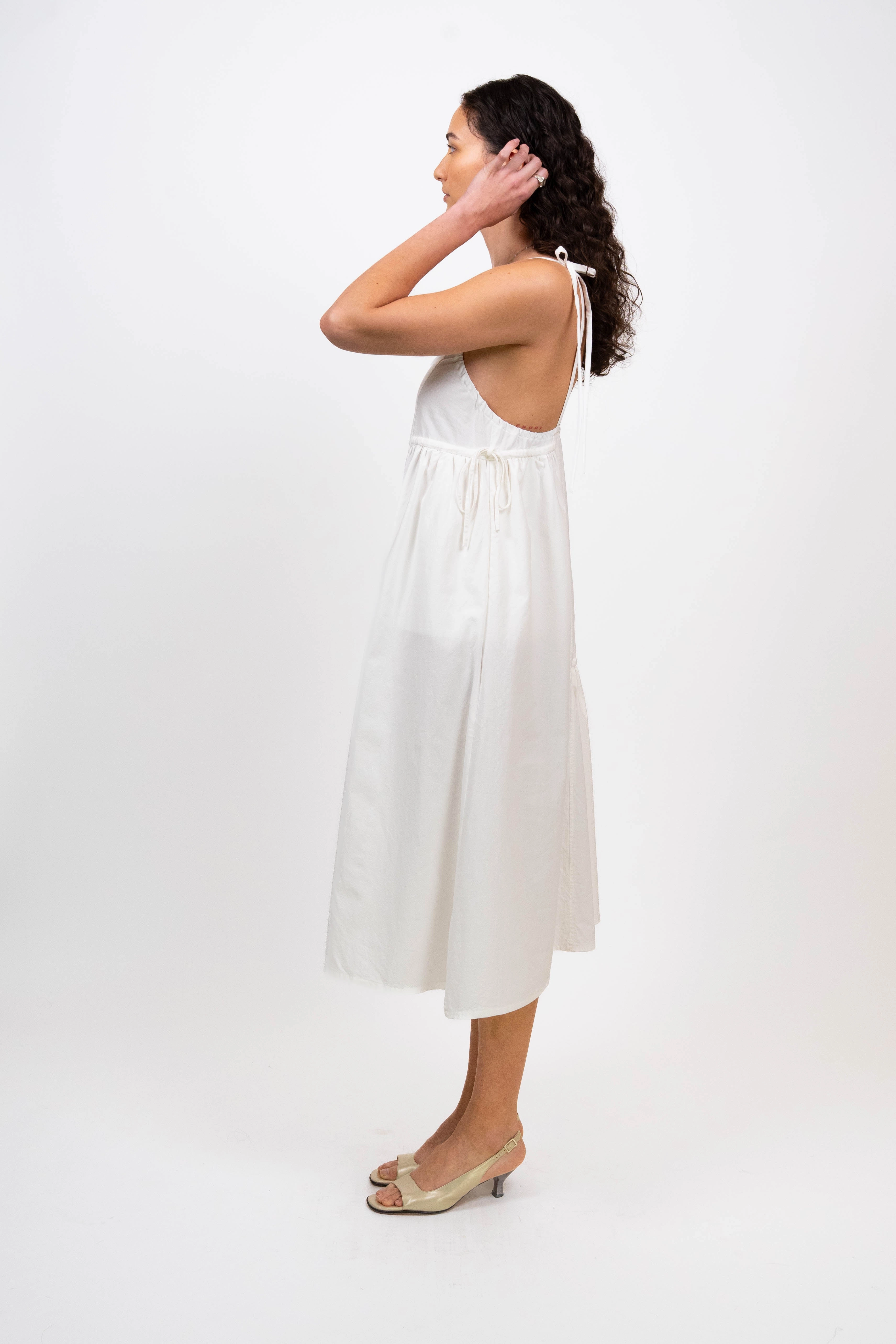 Simple Elegance Draped Silhouette Patio Dress 2.0 (Sizes XS - XL)