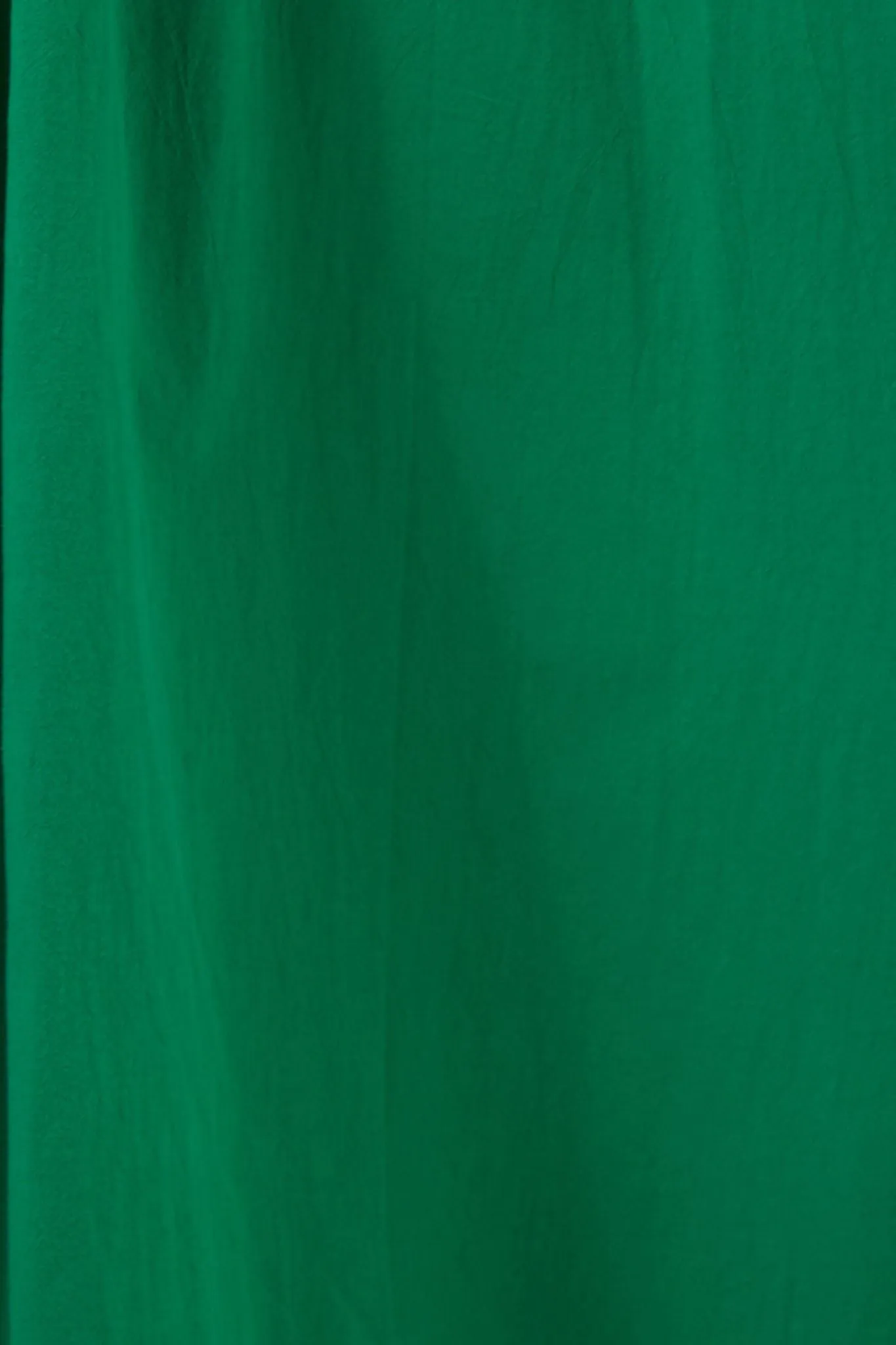 Zoeline Recycled Cotton Midaxi Skirt - Green